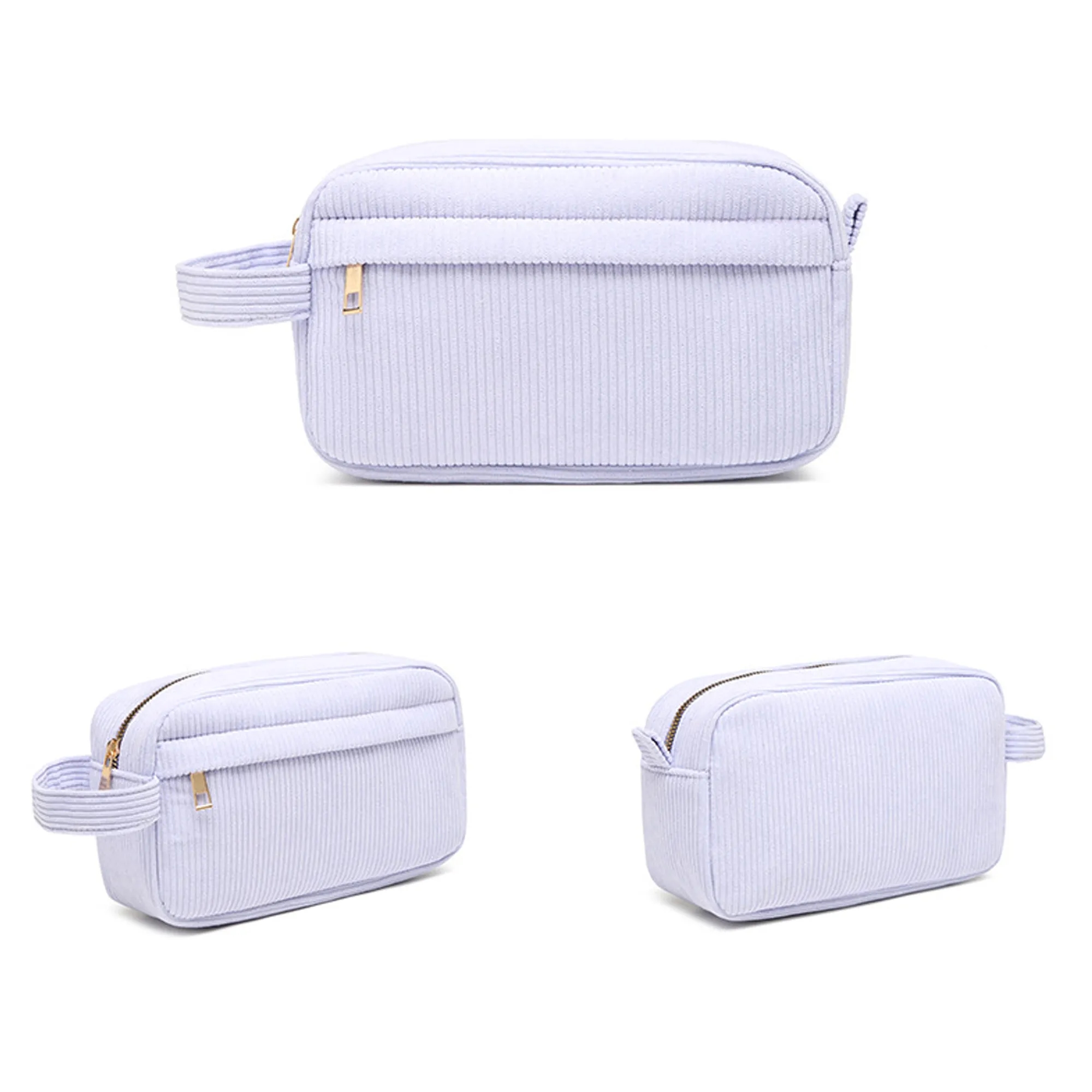 Corduroy Cosmetic Bag 8