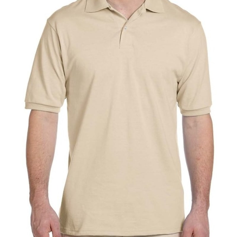 Jerzees Mens 5.6 Oz., 50/50 Jersey Polo With SpotShield™ 2