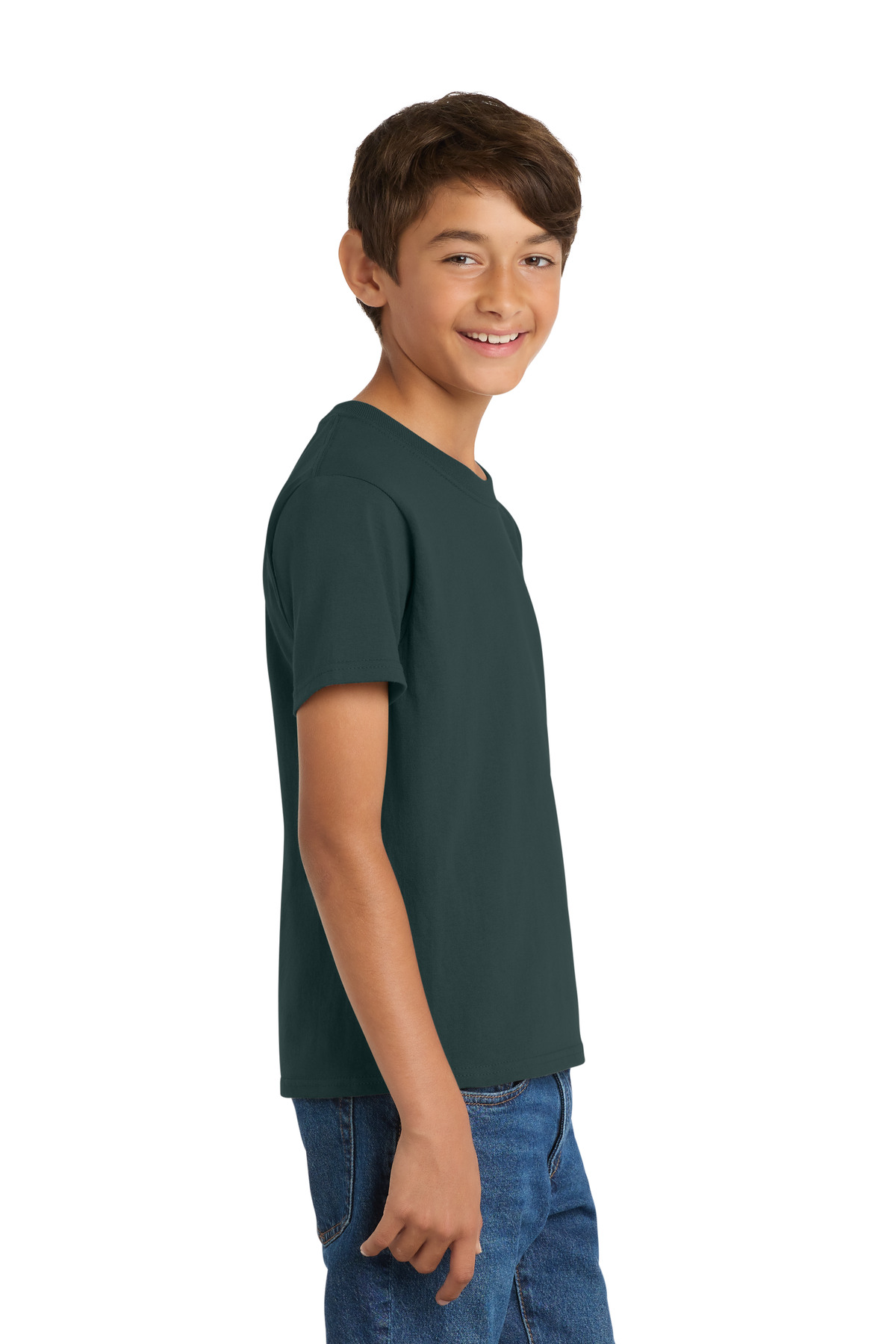 Port & Co Youth Core Cotton Tee. PC54Y 318