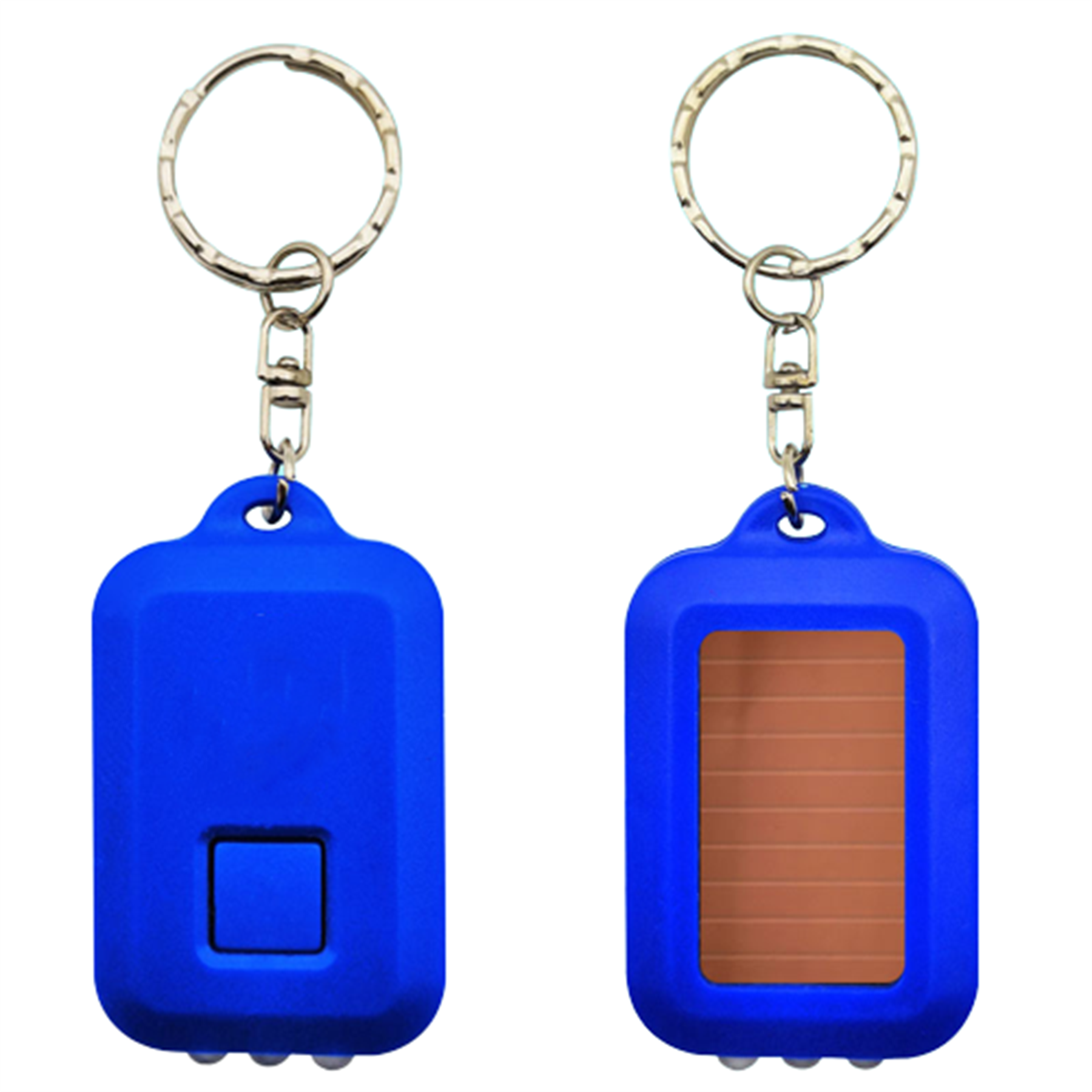 Solar Power 3 LED Light Keychain 2