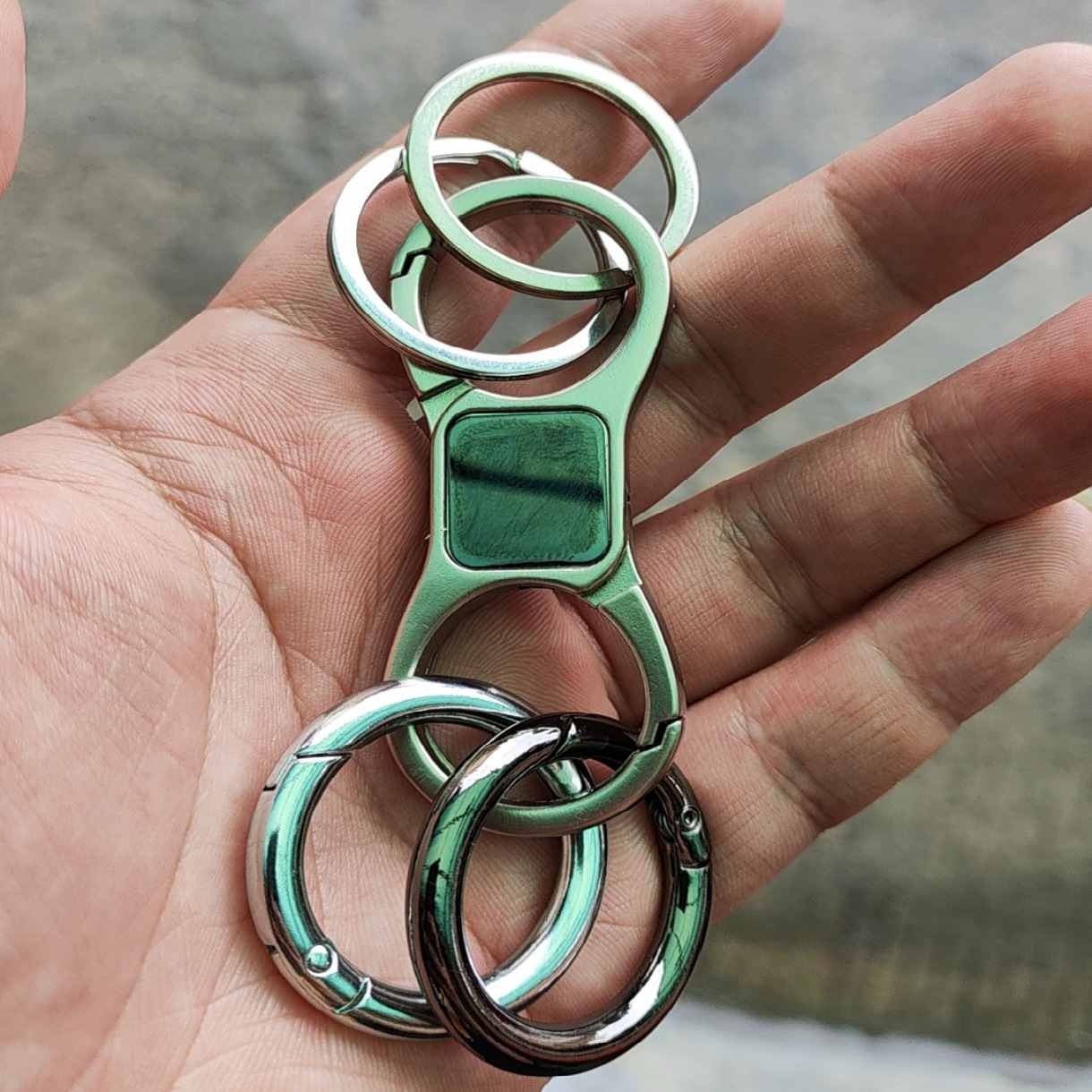 Removable Metal Key Ring 4