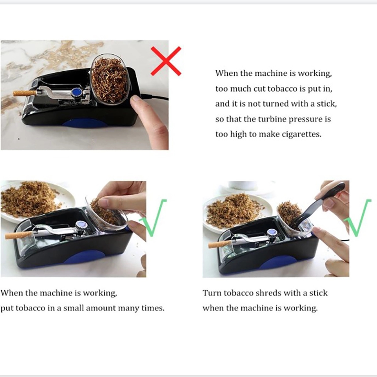 Electric Automatic Cigarette Rolling Machine 3
