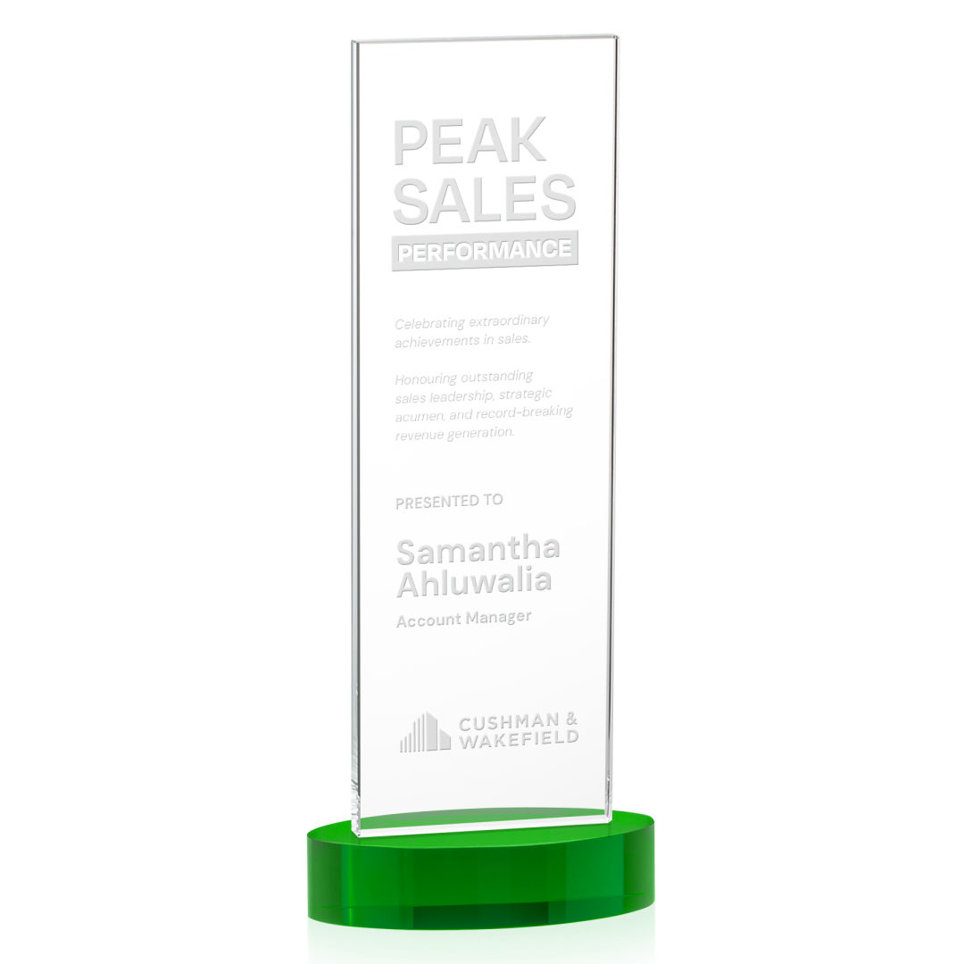 Heathrow Award on Alberton Base - Green 5