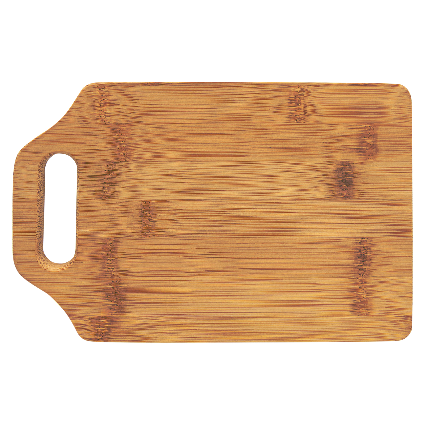9" x 6" Bamboo Cutting Board w/ Handle 3