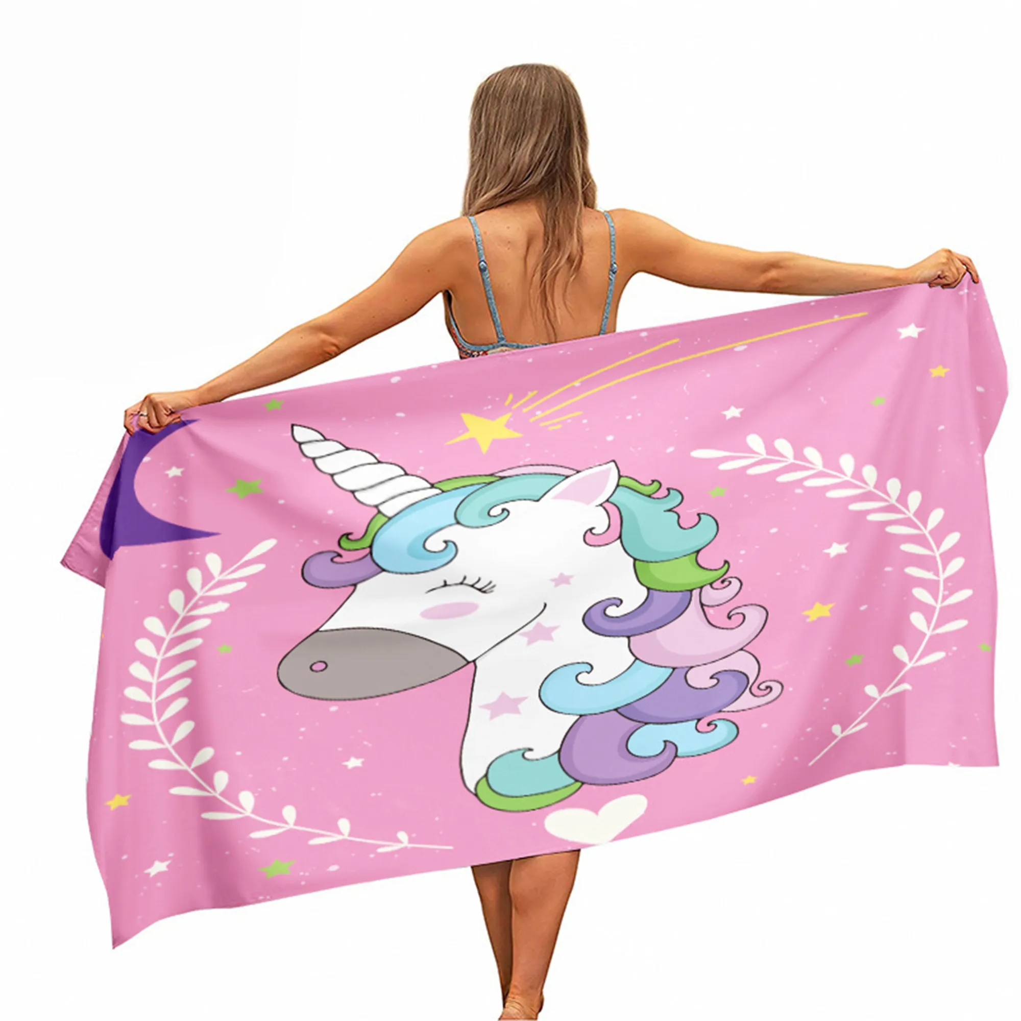 Full Color Printed Microfiber Summer Beach Sport Towel 23
