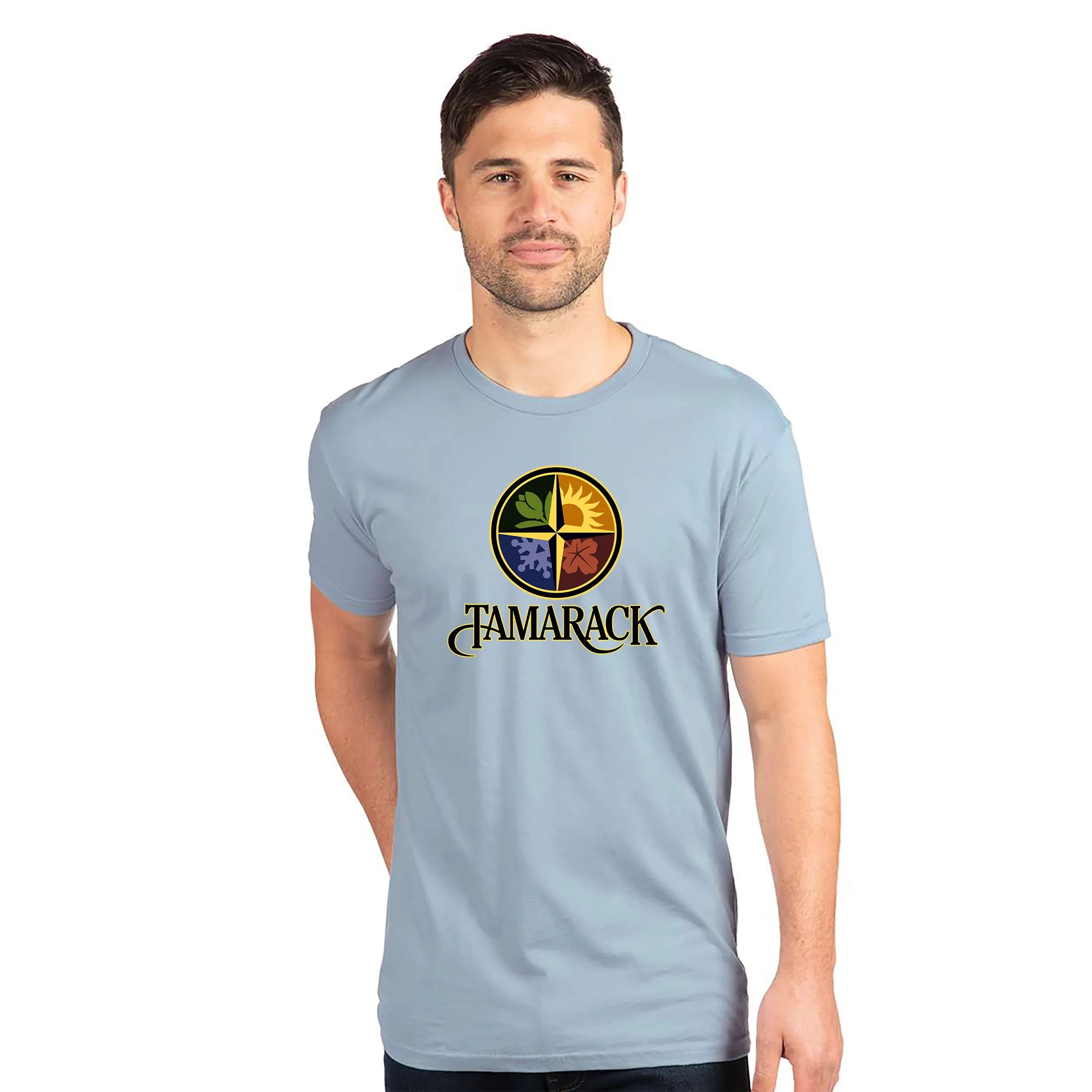 Next Level Men's Cotton Crew 80