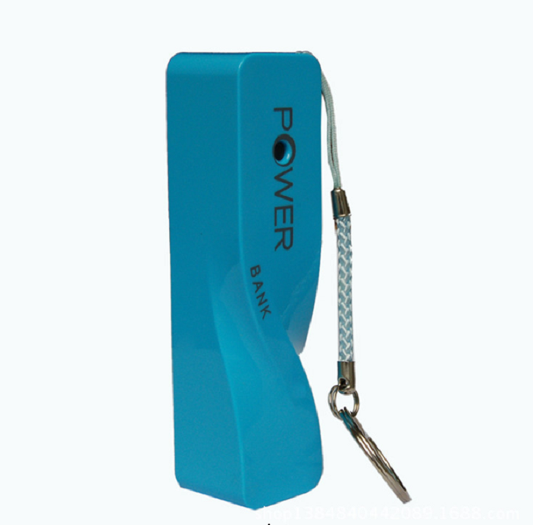 Twist Designed Power Bank with Key Chain 3