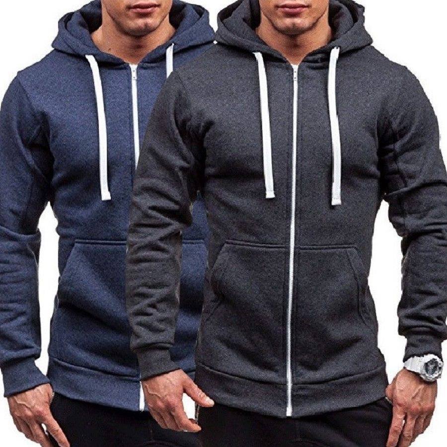 Men's Zipper Hoodie Jacket 5
