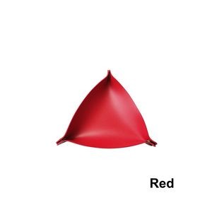 Large Triangular PU Leather Foldable Holder With Metal Clasps 26