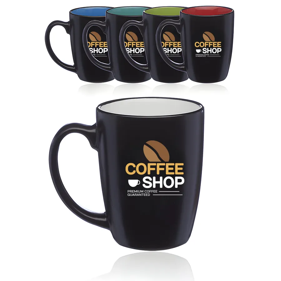 Dual Colored Ceramic Java Cup 2
