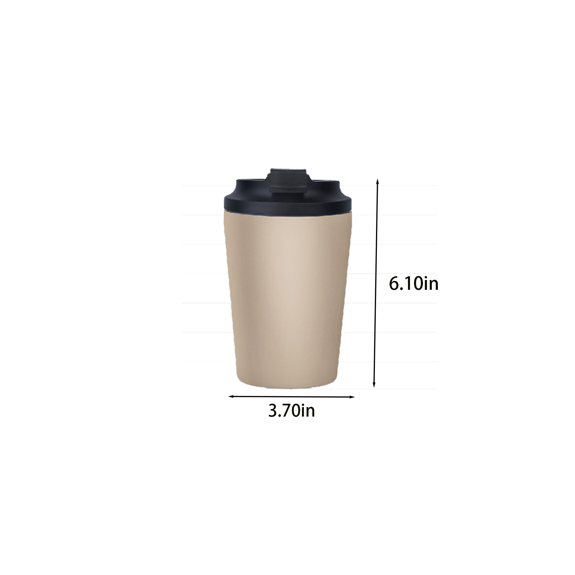 Portable Stainless Steel Car Coffee Cup 3