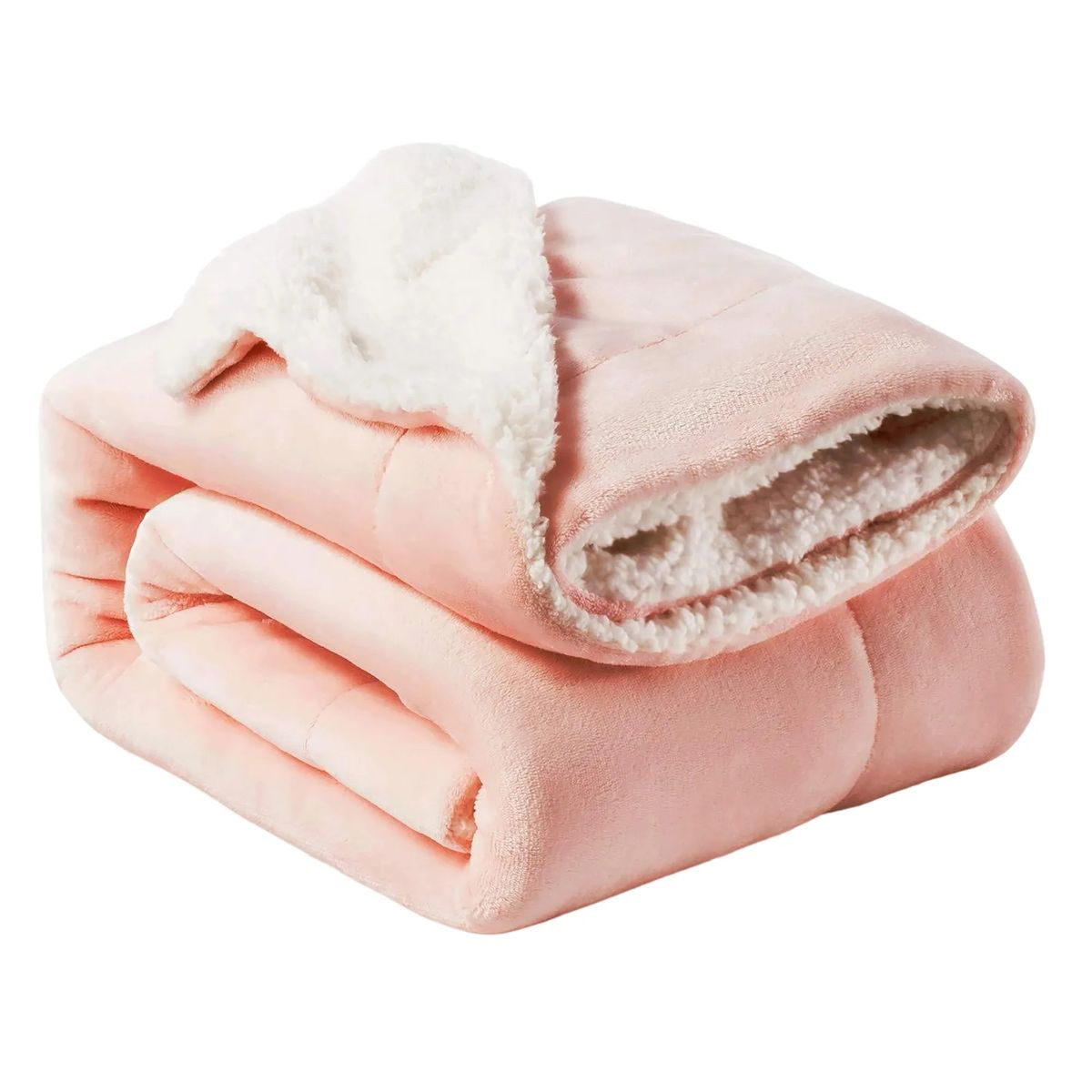 Warm Sherpa Fleece Blanket 50x60 Inch for Bedroom 8