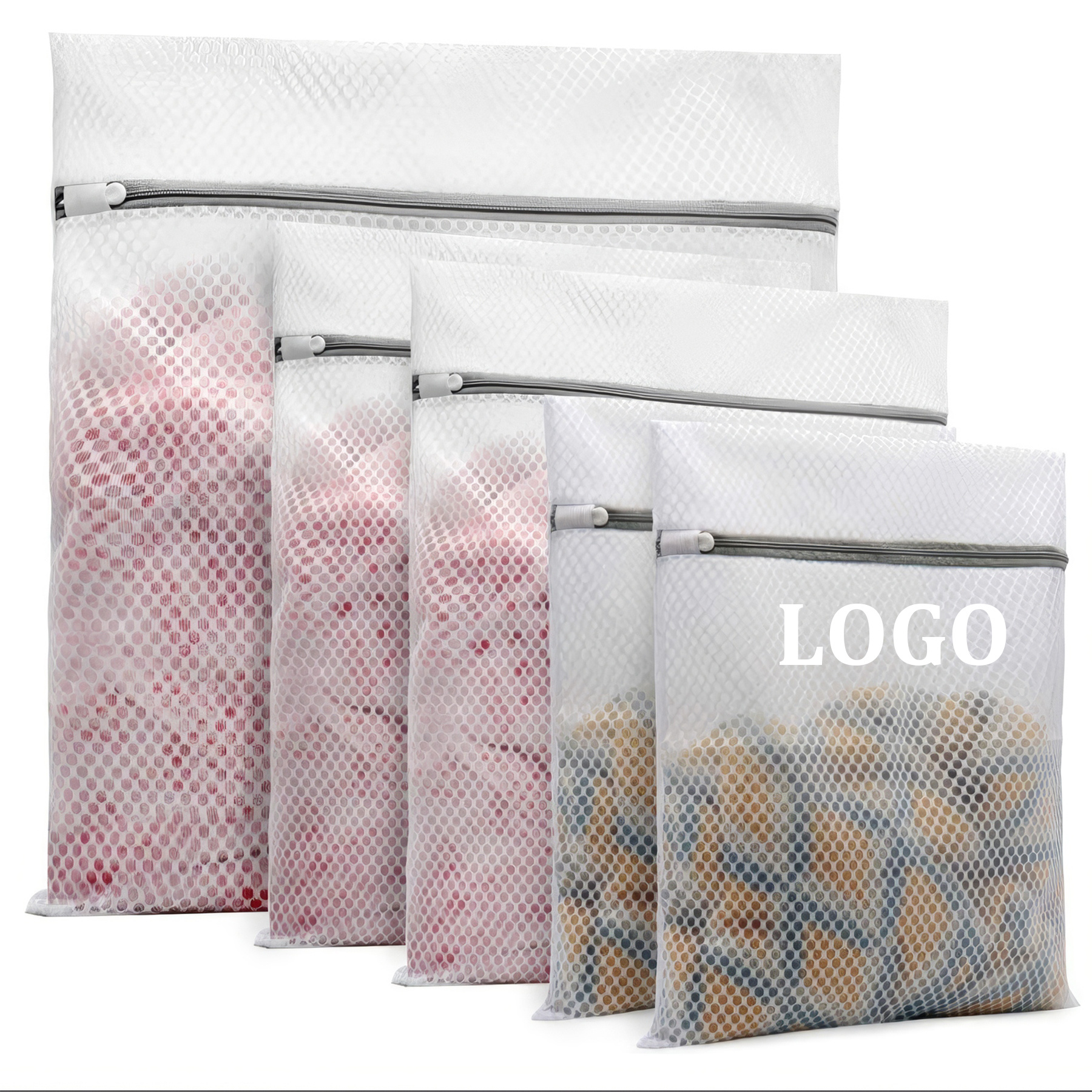 Durable Honeycomb Mesh Laundry Bags 2