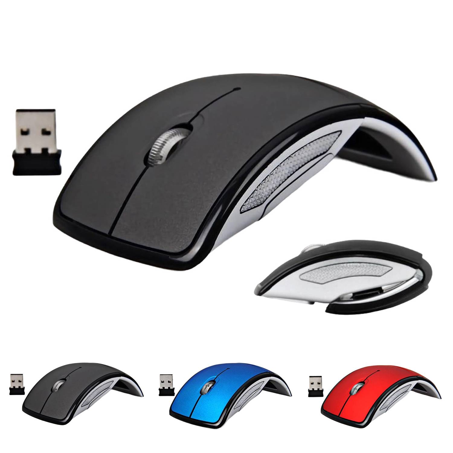 Foldable Ergonomic Arc Wireless Mouse 7