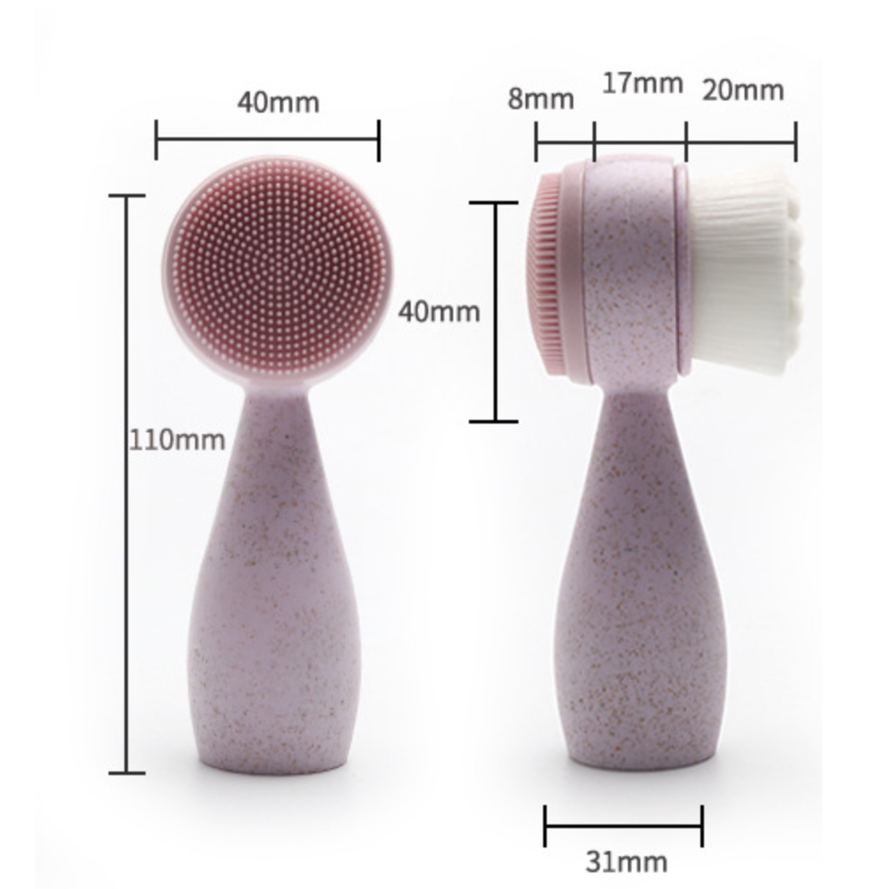 Eco Wheat Facial Cleansing Brush 4