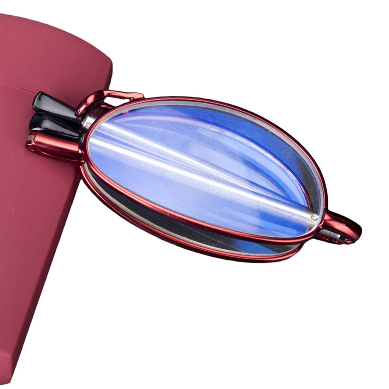 Folding Anti-Blue Light Reading Glasses-Portable & Durable 5