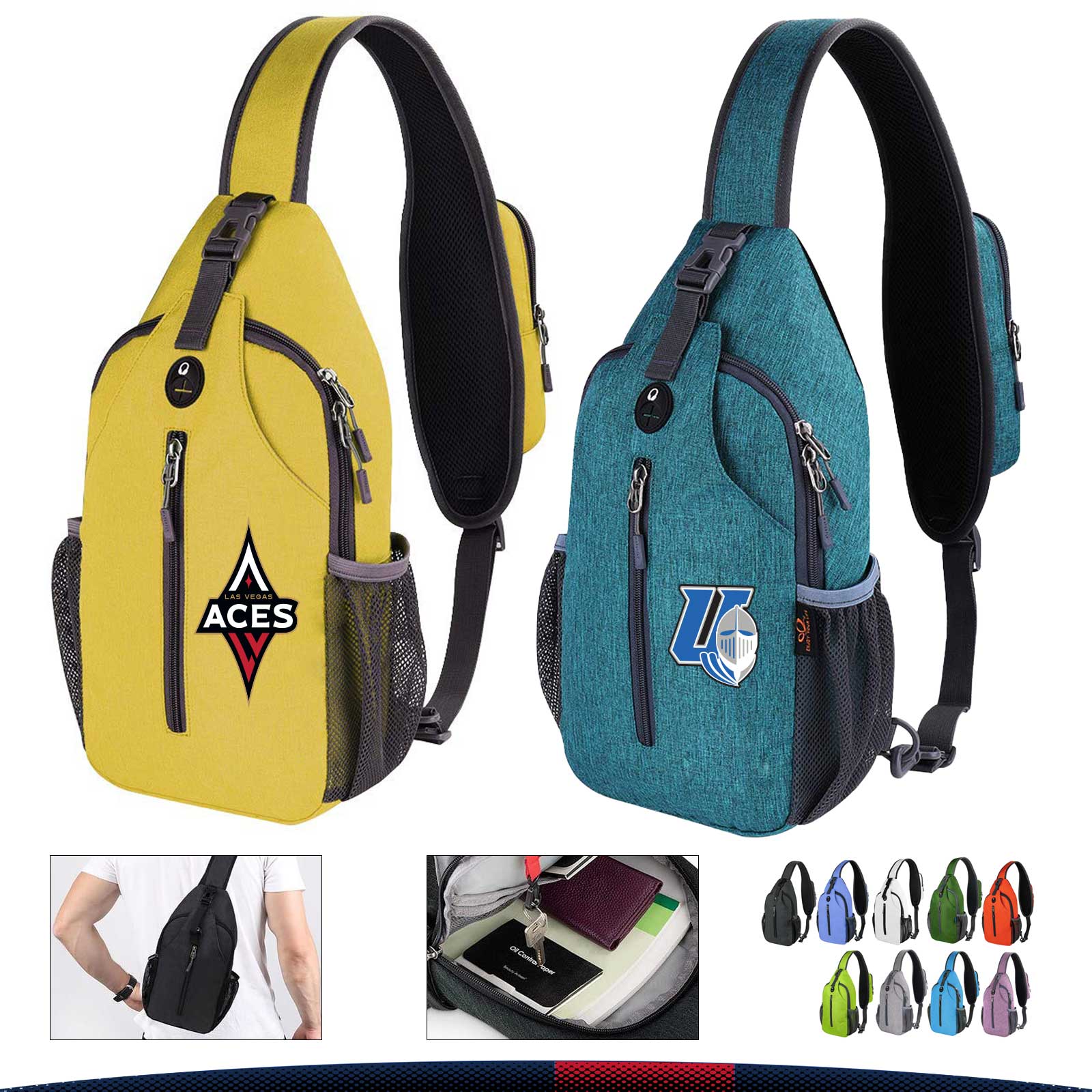 Neorun Oxford Sling Backpack 8