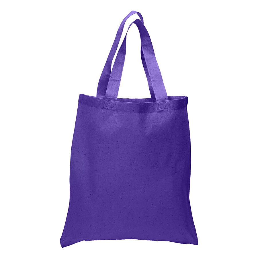 Value 6 oz Cotton Canvas Tote Bag - 15"W x 16"H x 21"Handle 11