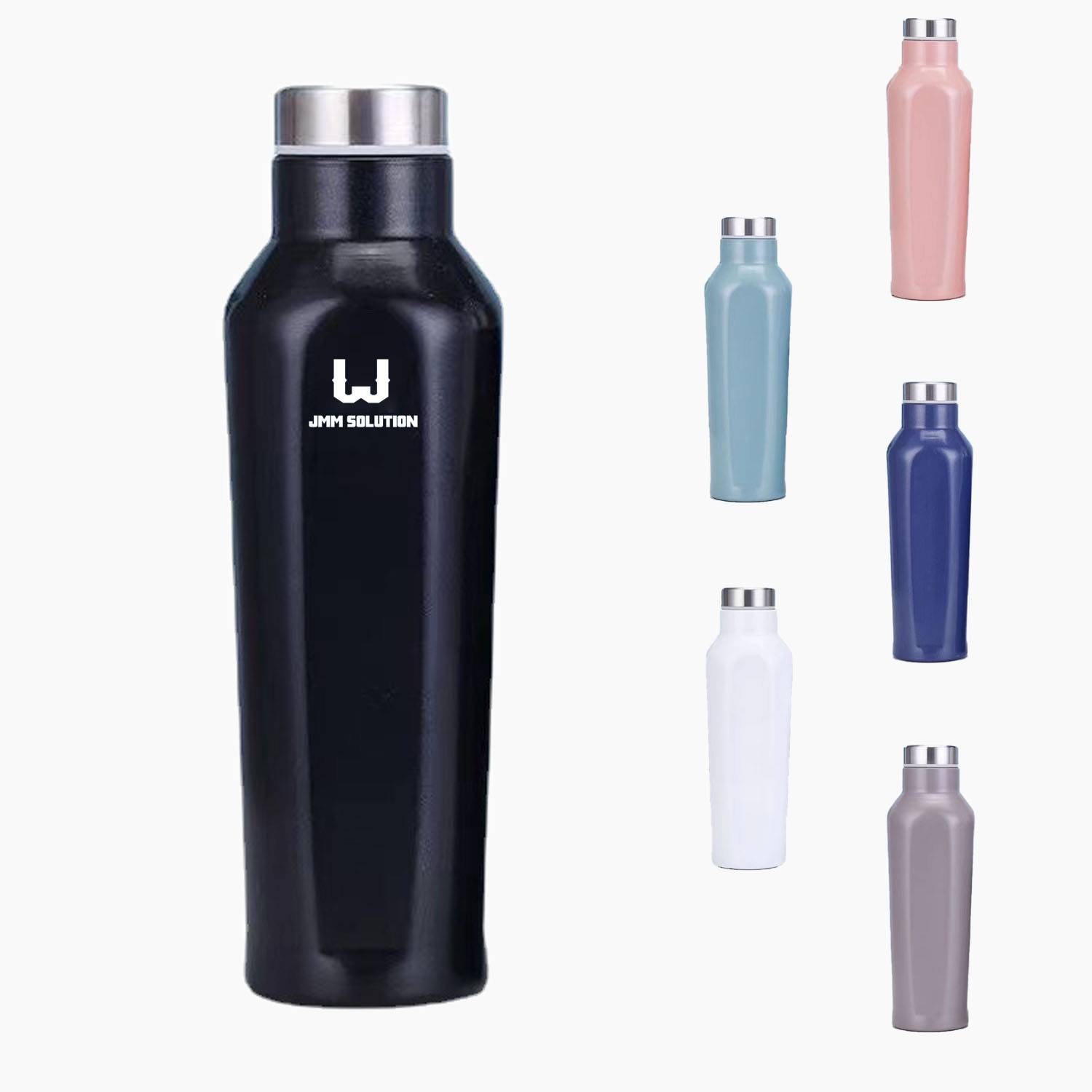 17OZ Square Stainless Steel Insulated Water Bottle, custom water bottle with logo imprint 11