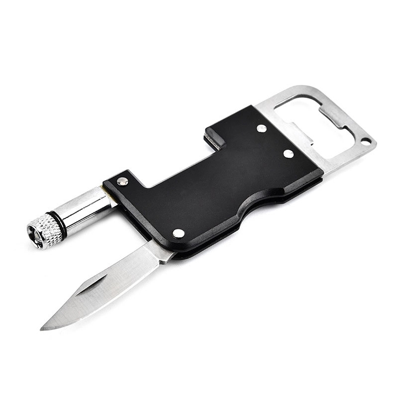 Pocket Tool 3 In 1 Bottle Opener With Flashlight And Knife 2