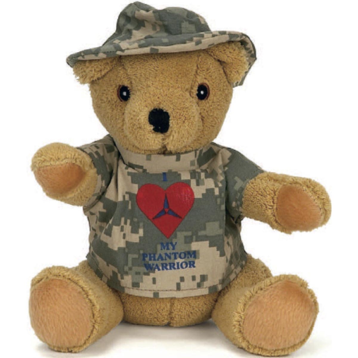 10" Digital Camouflage Bear 1