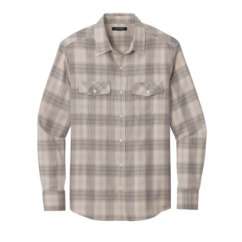 Port Authority Long Sleeve Ombre Plaid Shirt 14