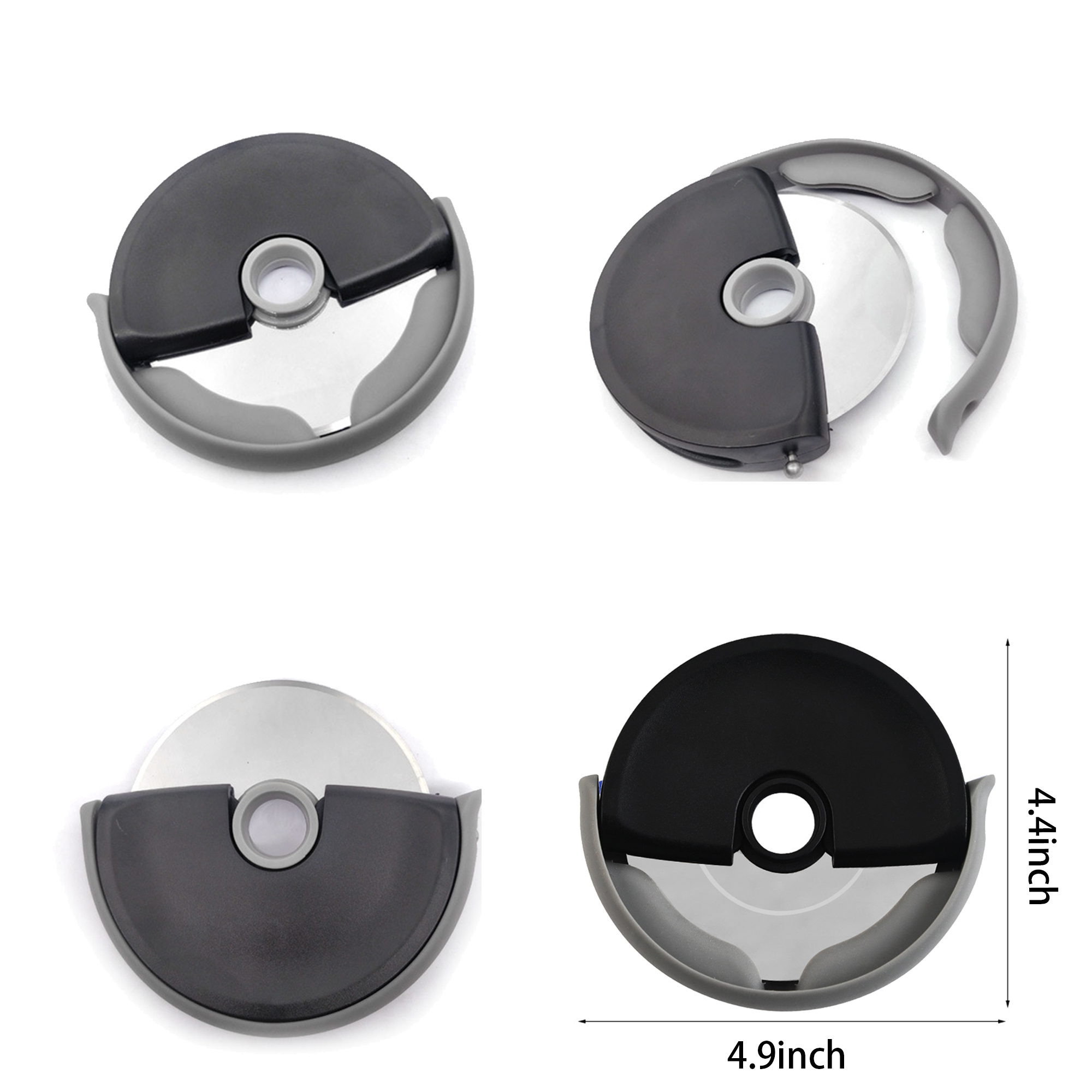 Round Ergonomic Pizza Cutter 2
