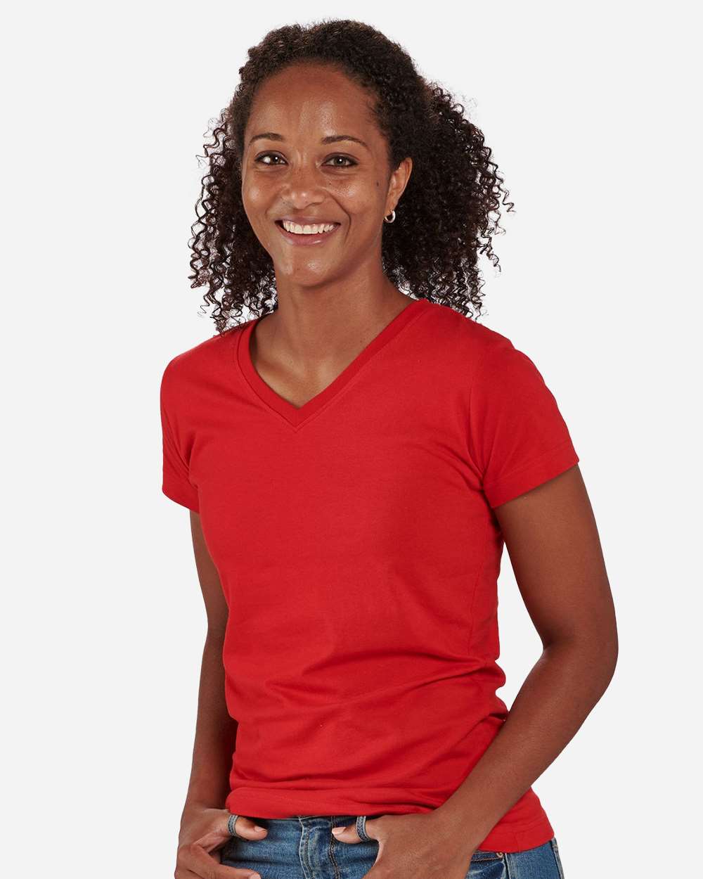 Women's V-Neck T-Shirt - BW2201 23