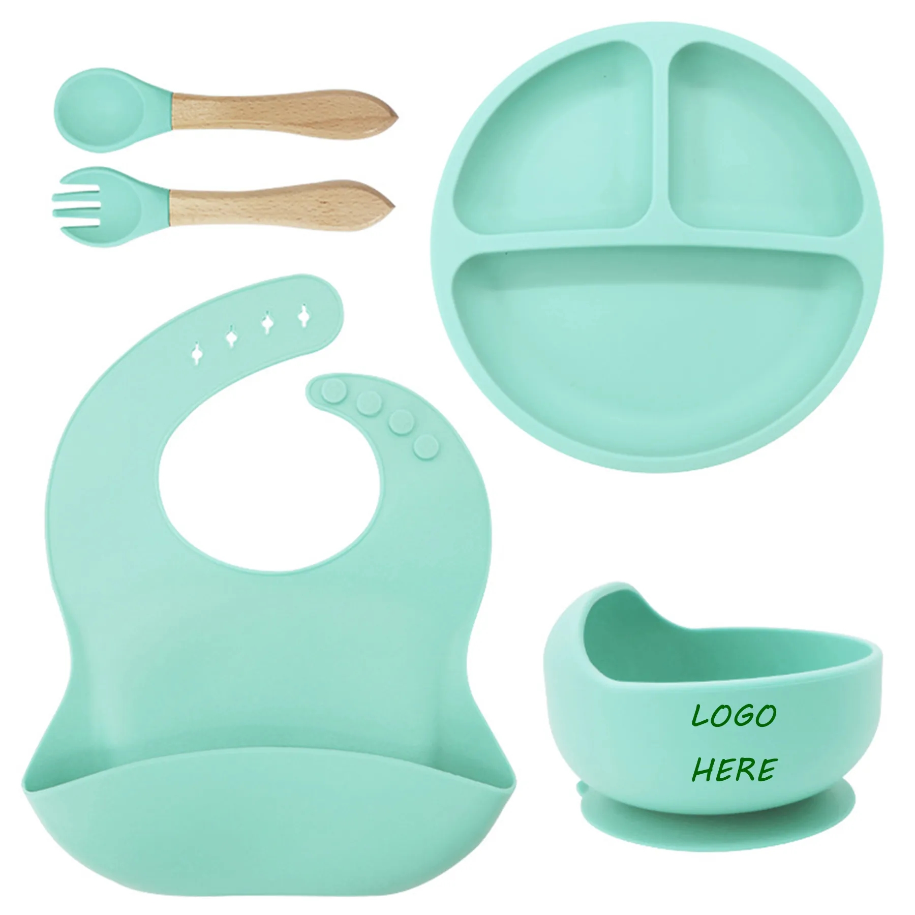 Silicone Portion Plate For Baby 2