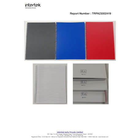 FSC® Mix 8.5" x 11" Remark 1-subject Notebook 135