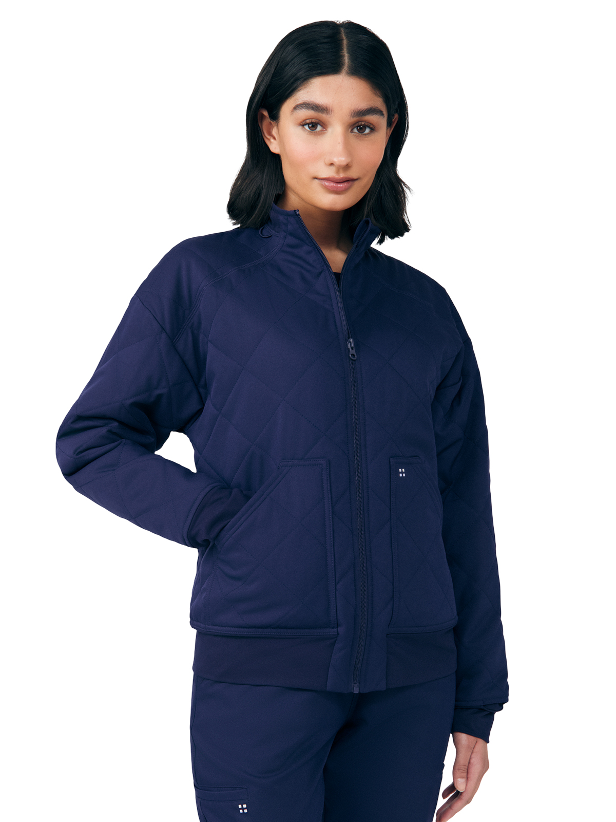 White Cross - VIBE - Women's Three-Pocket Scrub Jacket