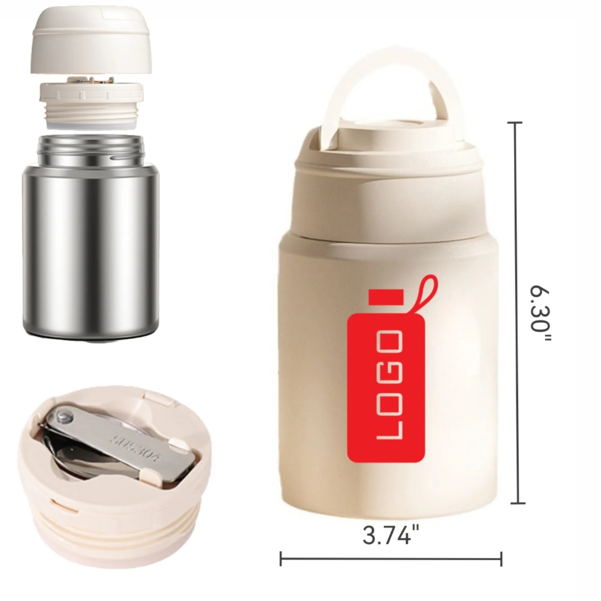 Portable Insulated Food Jar 2