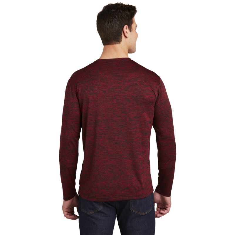 Sport-Tek PosiCharge Long Sleeve Electric Heather Tee. 17