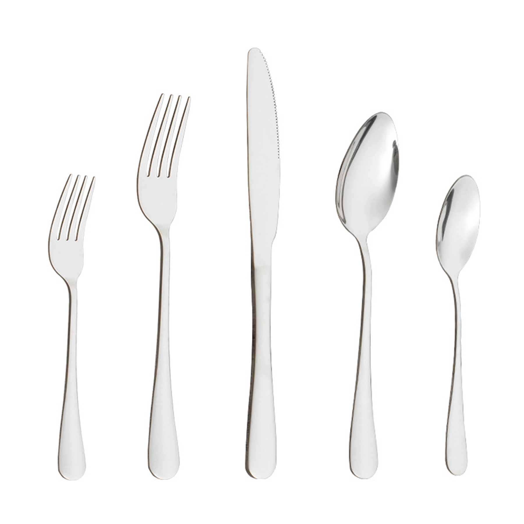 Stainless Steel Flatware Cutlery Set Knife Fork Spoon 4