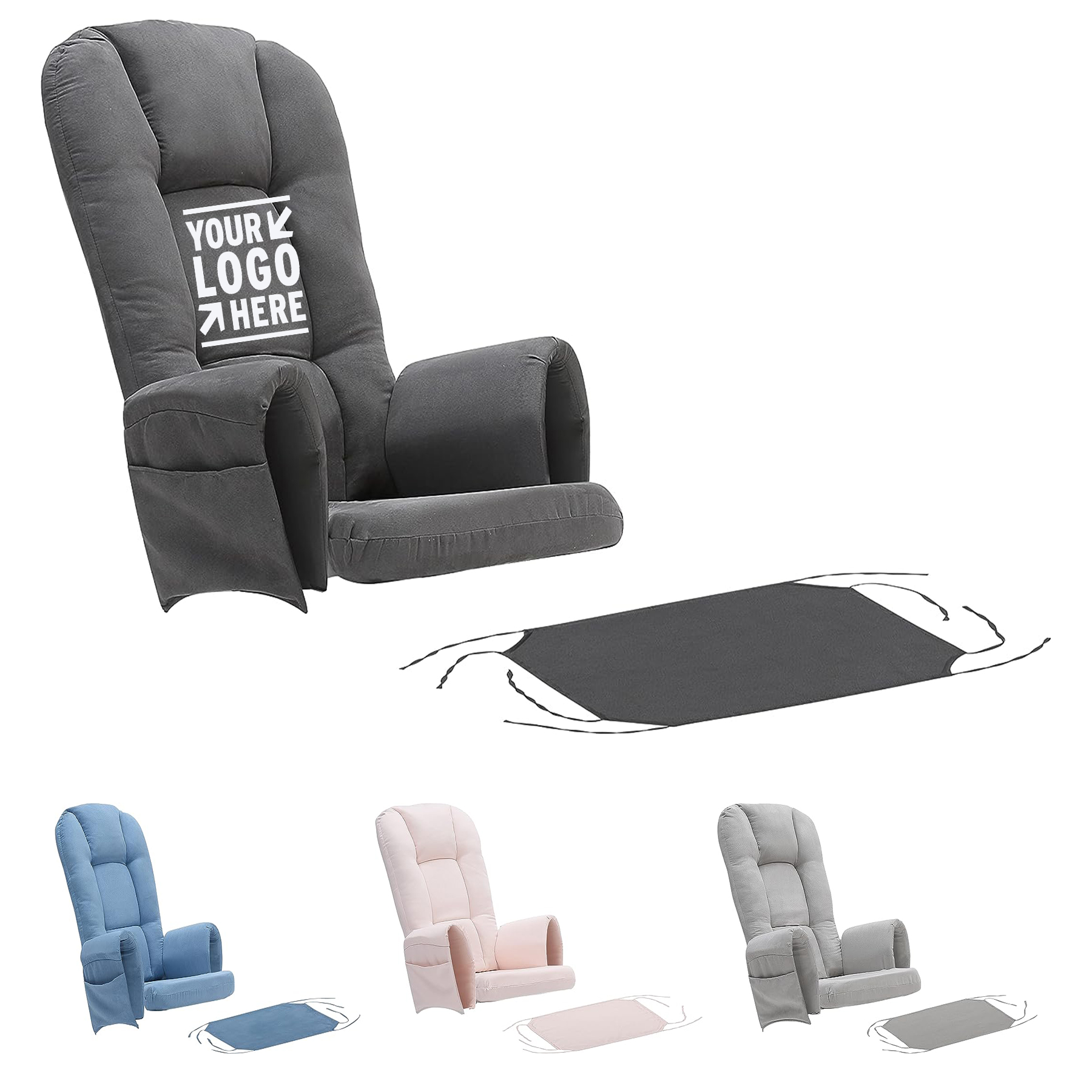 Portable Replacement Cushion Set Castaway Glider Rocking Chair 2