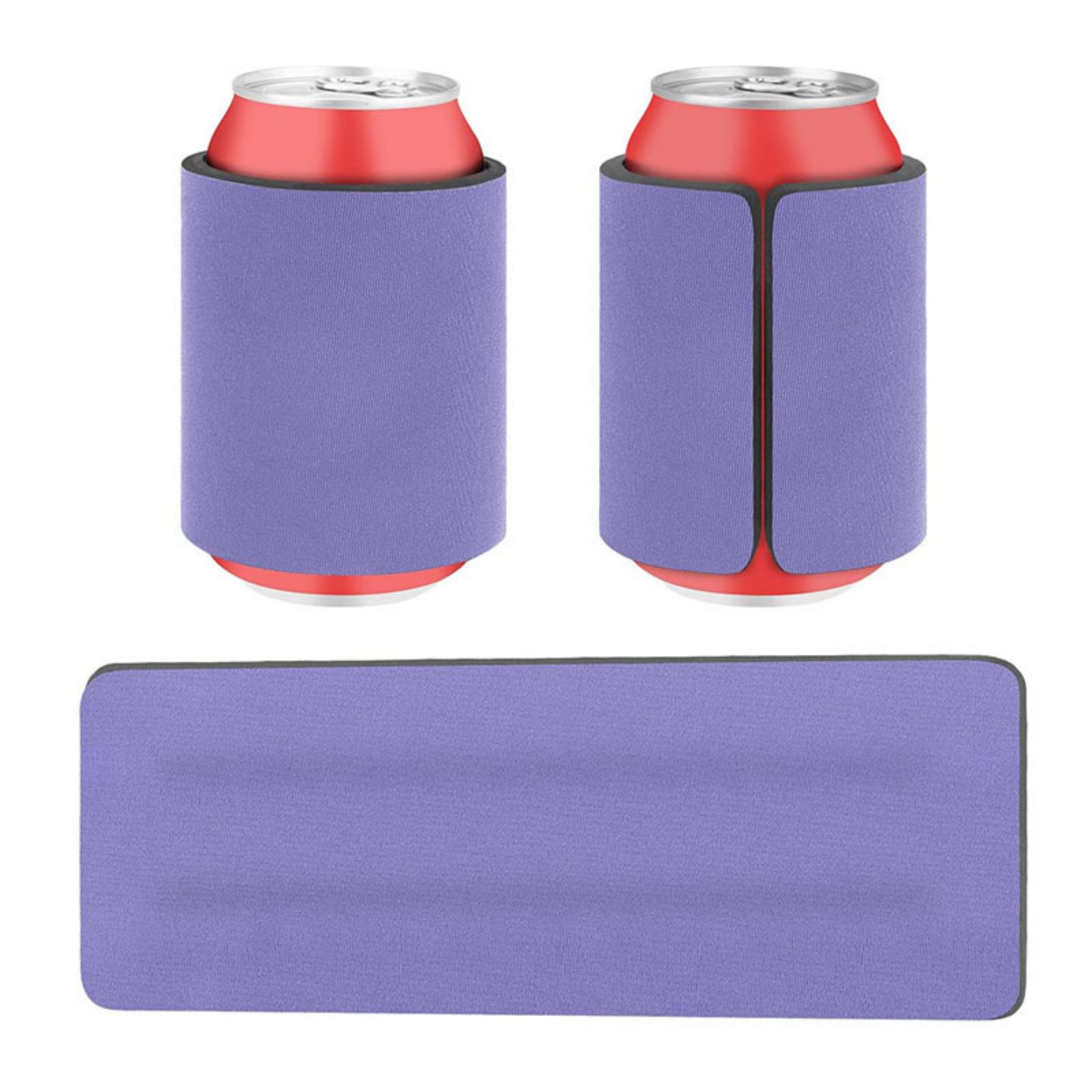 Neoprene Slap Wrap Can Cooler Sleeve Holder 3