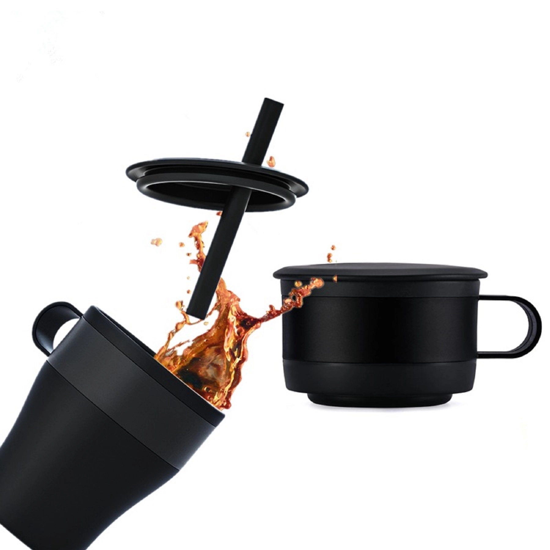 16 OZ Collapsible Reusable Silicone Coffee Cup 8