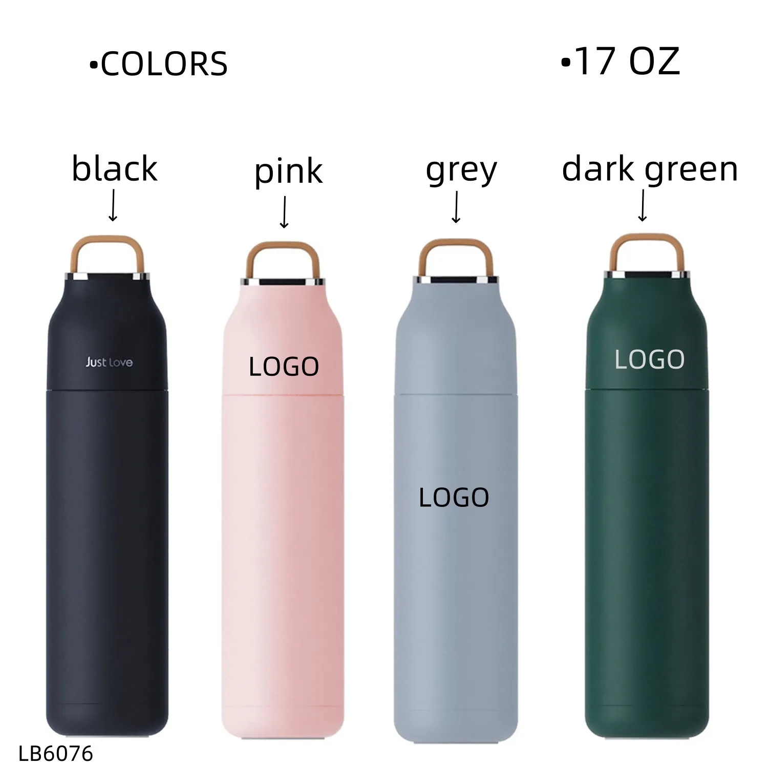Wide Mouth Insulated Water Bottle Stainless Thermos 4