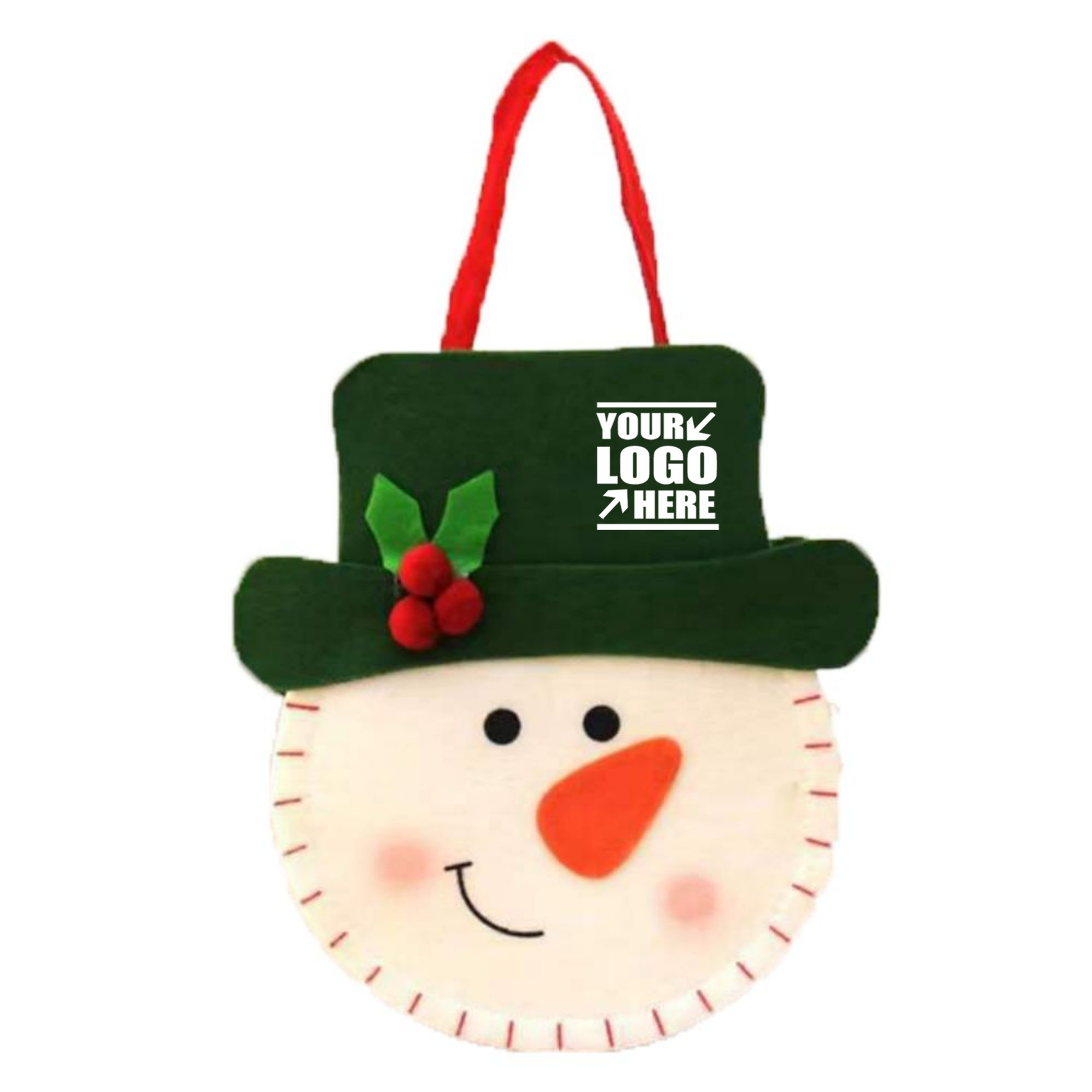 Non-Woven Chrismas Candy Tote Gift Bag 2