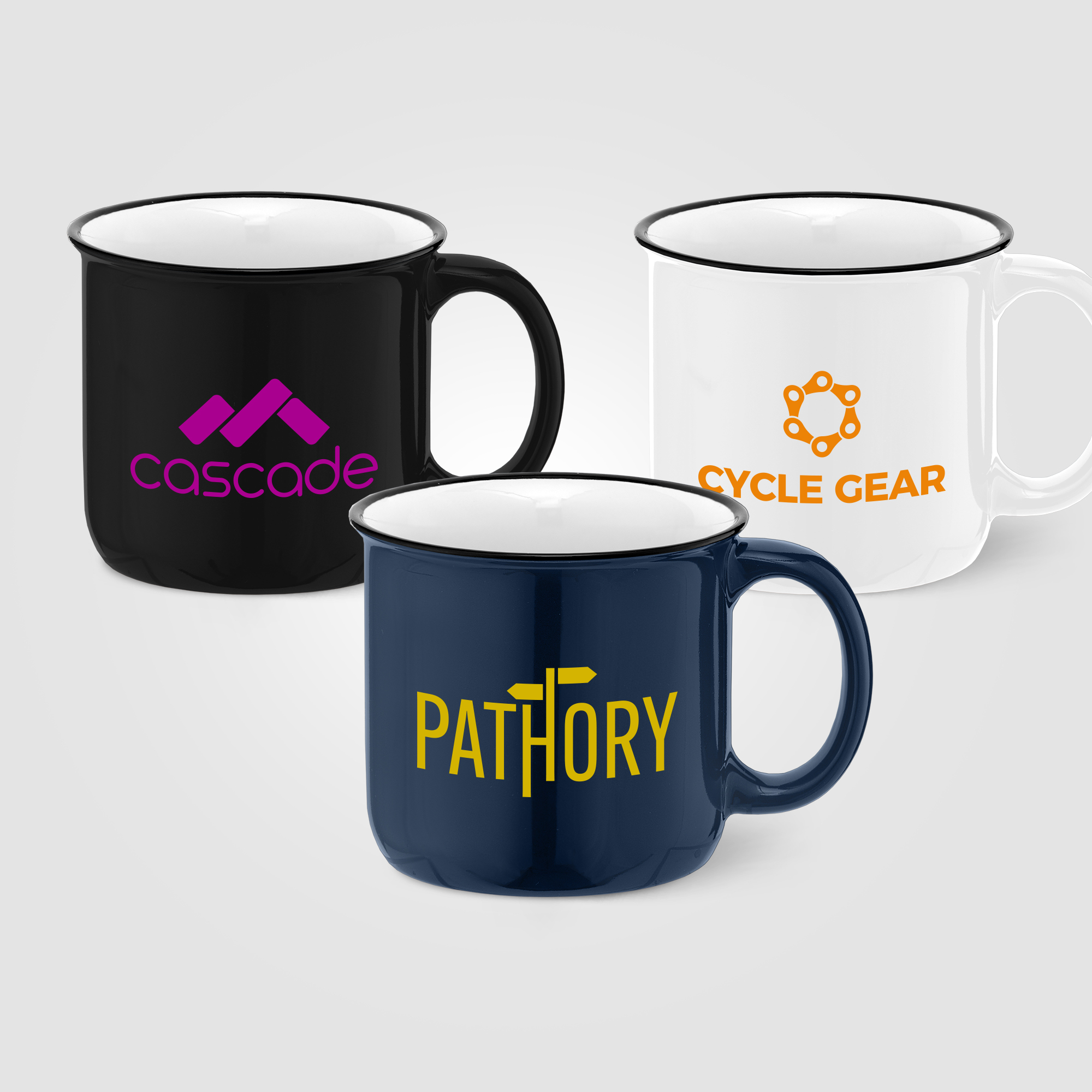 Adventure - 15 oz. Ceramic Campfire Mug, custom mug with logo imprint 8