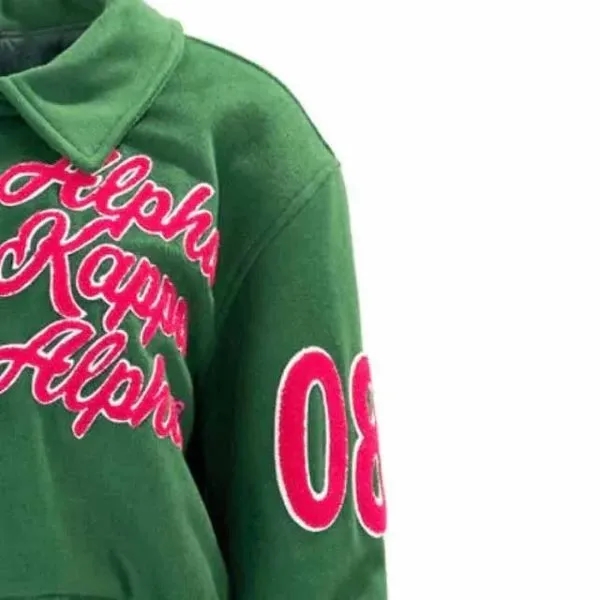 Custom Women's Vintage Varsity Jacket 2