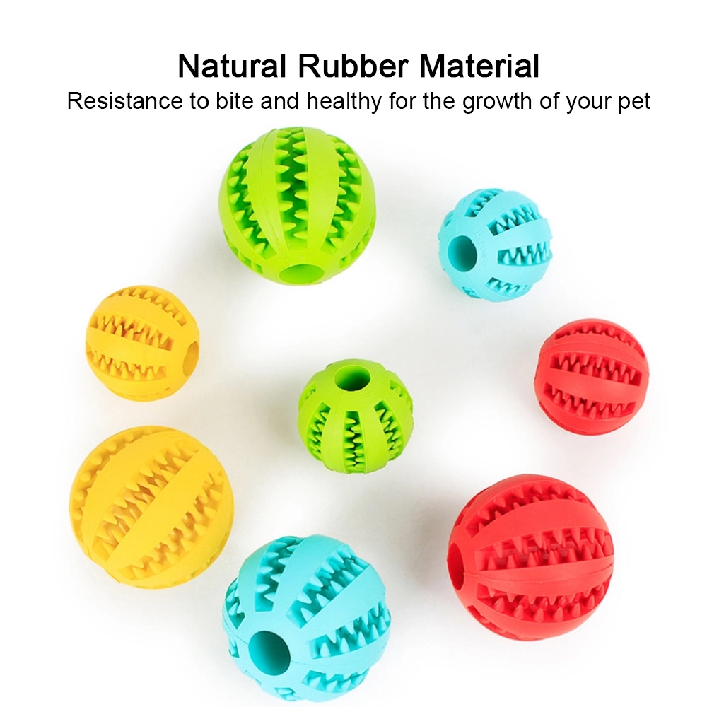 Interactive Rubber Balls For Dogs Puppy Cat Chewing Toys 5