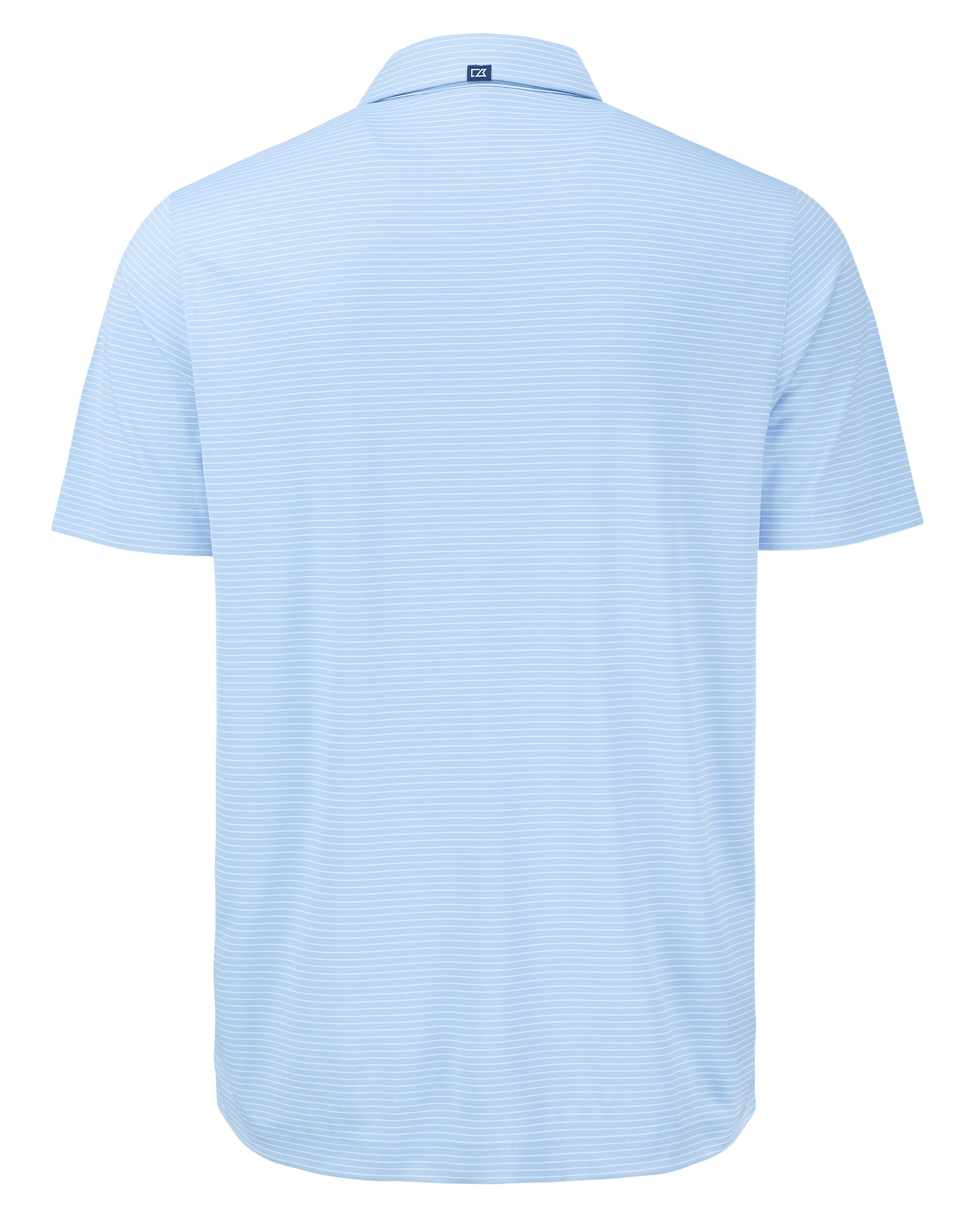 Cutter & Buck Forge Recycled Fine Line Stripe Four-Way Stretch Mens Polo 9