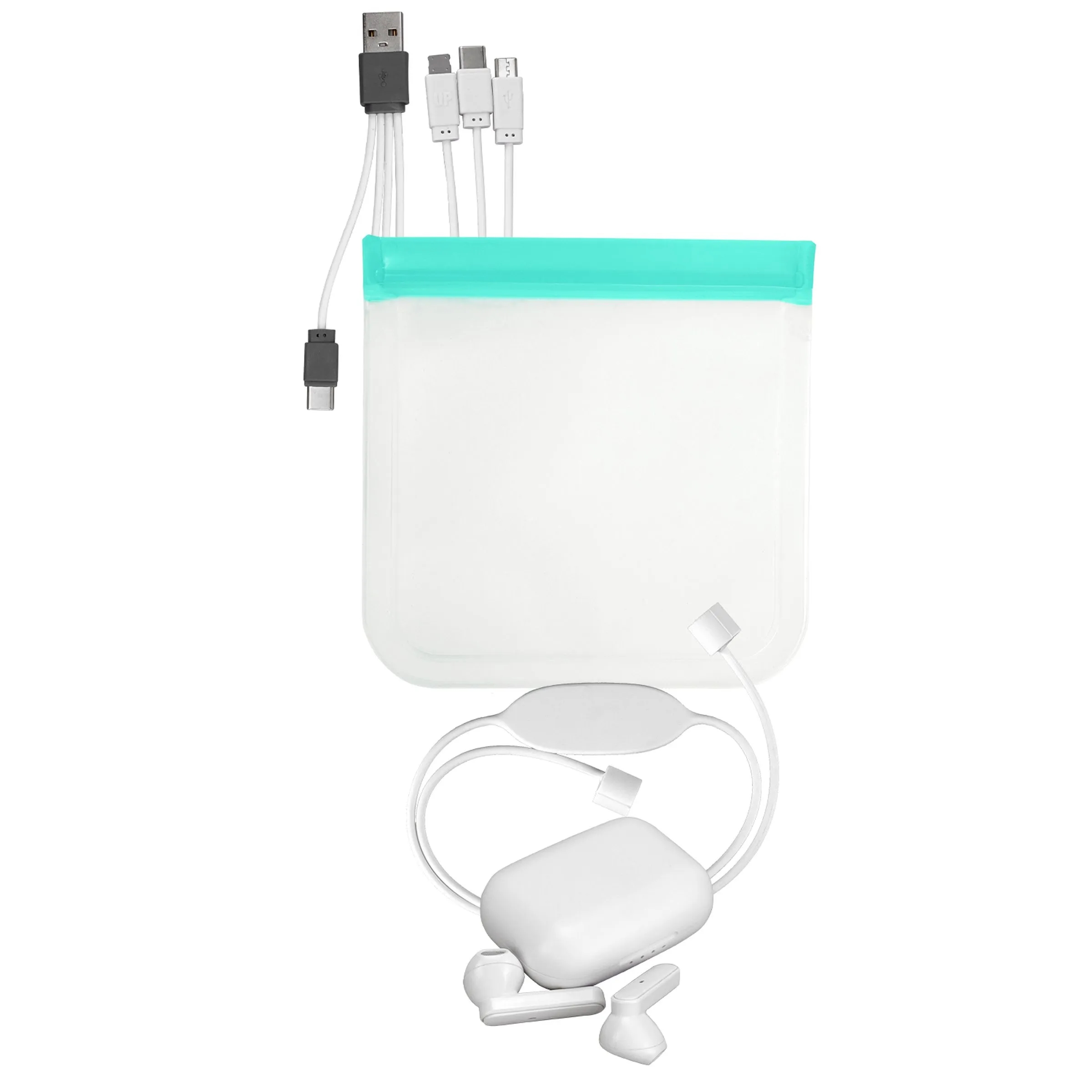 TRUE WIRELESS STRAPPY STORAGE CABLE SET 16