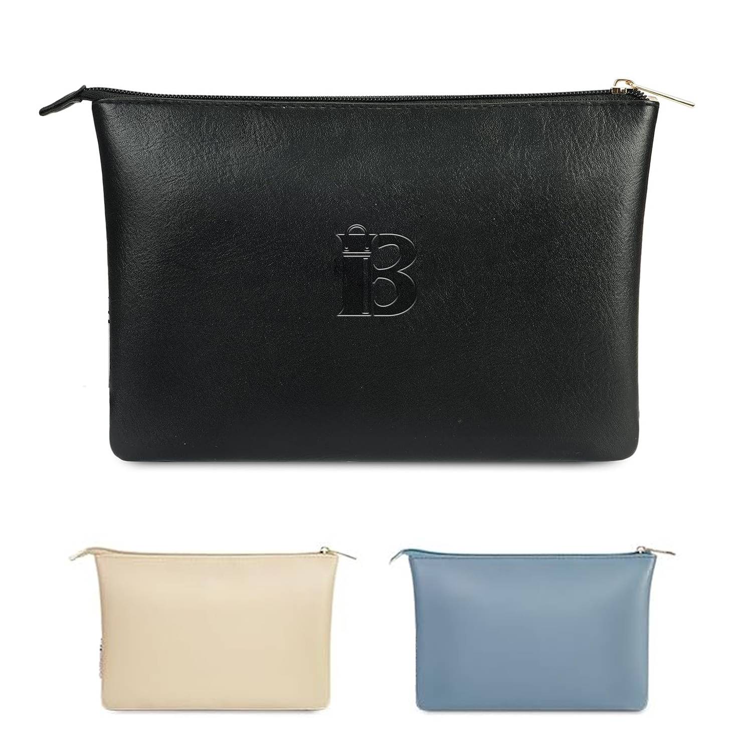 Leather Zippered Pouch 1