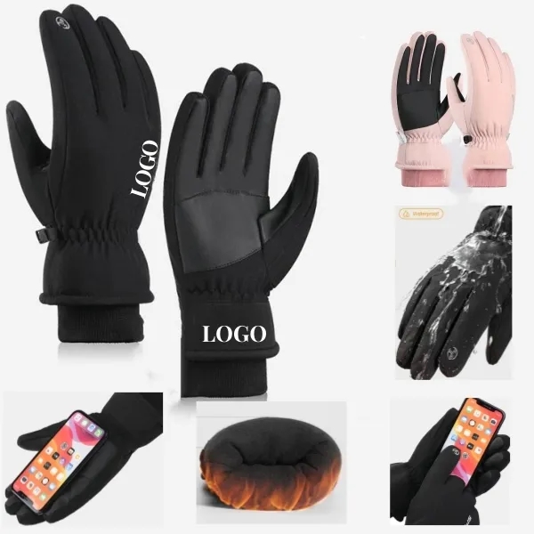 Windproof Waterproof Ski Winter Gloves for adult 3
