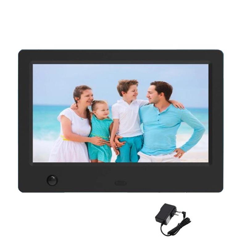 7 inch Digital Photo & HD Video (720p) Frame With Motion Sen 1