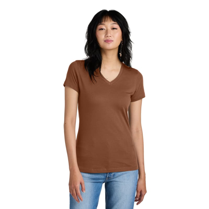 District - Women's Perfect Weight V-Neck Tee. 67