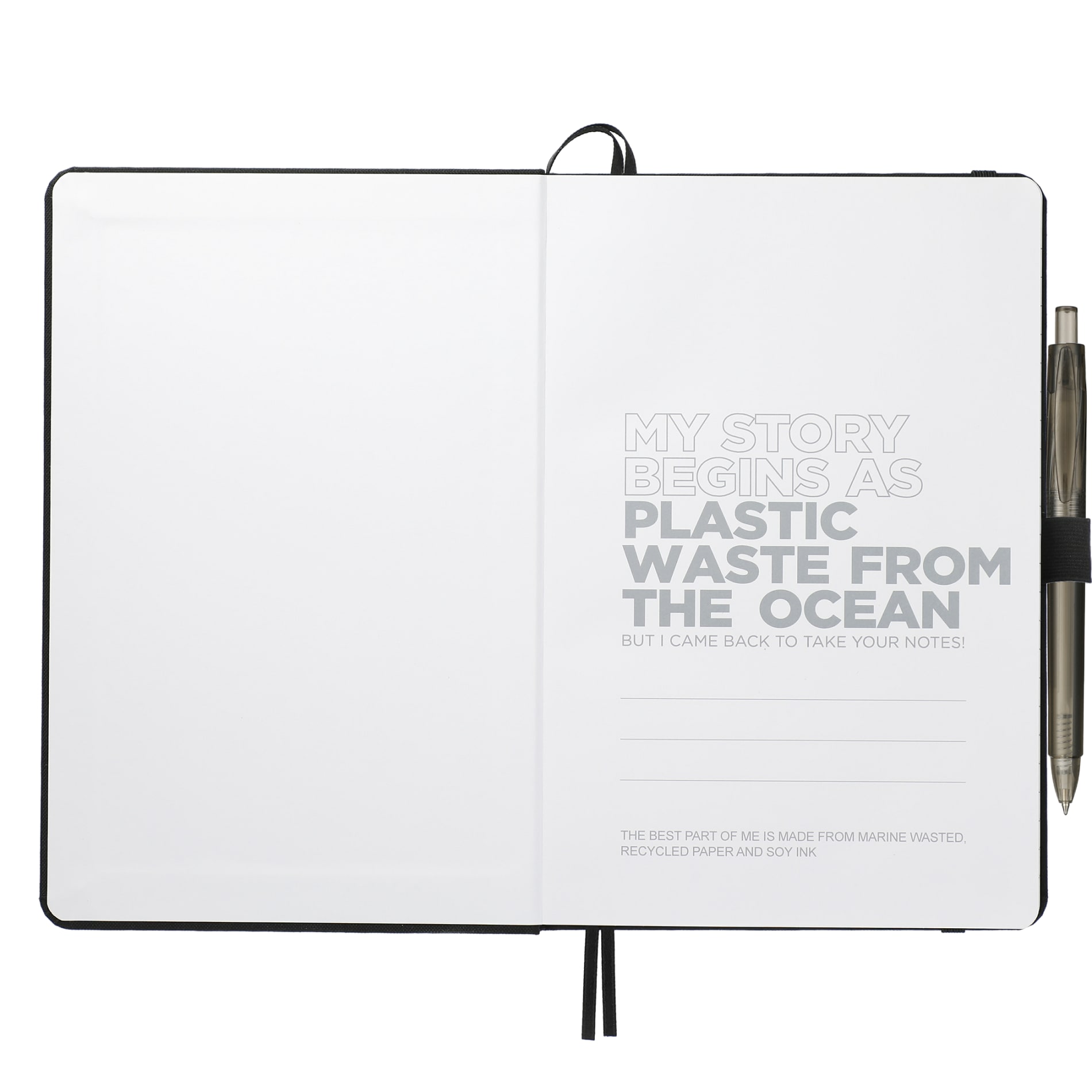 5.5" x 8.5" Recycled Marine Bound Journal Set 16