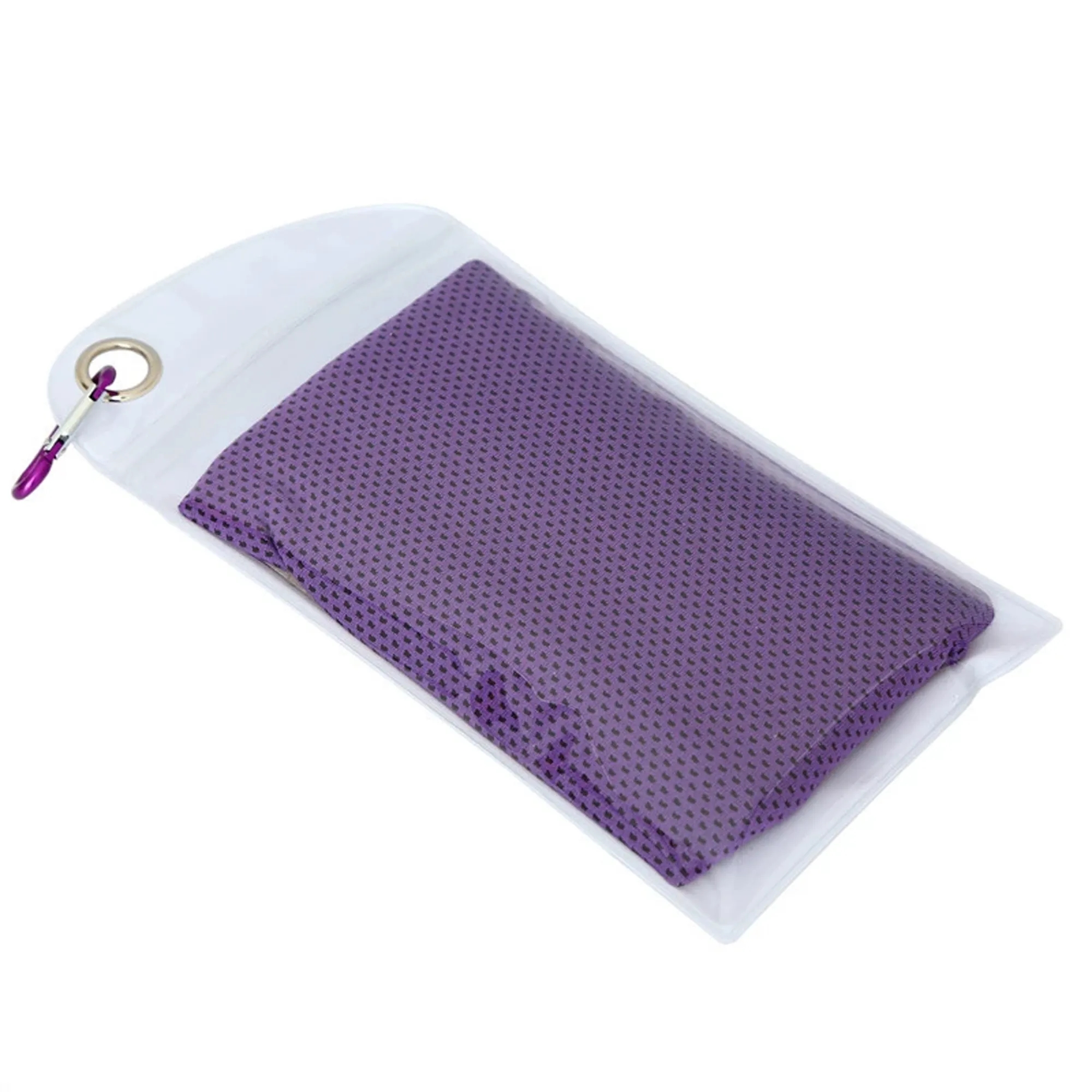 Cooling Towel With Carabiner Clip 2